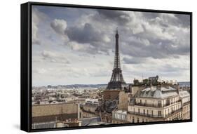 Eiffel Tower, Paris, France, Europe-Giles Bracher-Framed Stretched Canvas