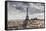 Eiffel Tower, Paris, France, Europe-Giles Bracher-Framed Stretched Canvas