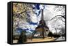 Eiffel Tower - Paris - France - Europe-Philippe Hugonnard-Framed Stretched Canvas