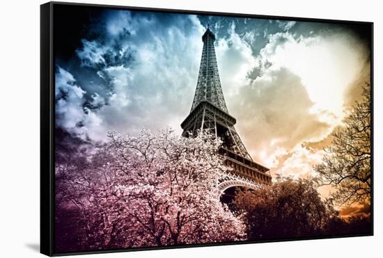 Eiffel Tower - Paris - France - Europe-Philippe Hugonnard-Framed Stretched Canvas