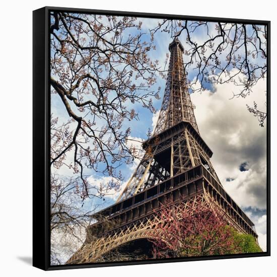 Eiffel Tower - Paris - France - Europe-Philippe Hugonnard-Framed Stretched Canvas