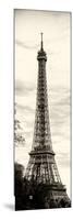 Eiffel Tower, Paris, France - Sepia - Tone Vintage Photography-Philippe Hugonnard-Mounted Photographic Print
