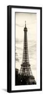 Eiffel Tower, Paris, France - Sepia - Tone Vintage Photography-Philippe Hugonnard-Framed Photographic Print