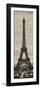 Eiffel Tower, Paris, France - Sepia - Tone Vintique Photography-Philippe Hugonnard-Framed Photographic Print