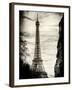 Eiffel Tower, Paris, France - Sepia - Tone Vintique Photography-Philippe Hugonnard-Framed Photographic Print