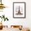 Eiffel Tower, Paris, France - White Frame and Full Format-Philippe Hugonnard-Framed Photographic Print displayed on a wall