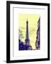 Eiffel Tower, Paris, France - White Frame and Full Format-Philippe Hugonnard-Framed Art Print