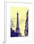 Eiffel Tower, Paris, France - White Frame and Full Format-Philippe Hugonnard-Framed Art Print