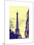 Eiffel Tower, Paris, France - White Frame and Full Format-Philippe Hugonnard-Mounted Art Print