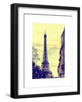 Eiffel Tower, Paris, France - White Frame and Full Format-Philippe Hugonnard-Framed Art Print