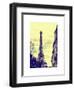 Eiffel Tower, Paris, France - White Frame and Full Format-Philippe Hugonnard-Framed Art Print