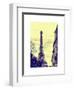 Eiffel Tower, Paris, France - White Frame and Full Format-Philippe Hugonnard-Framed Art Print