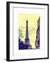 Eiffel Tower, Paris, France - White Frame and Full Format-Philippe Hugonnard-Framed Art Print