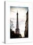 Eiffel Tower, Paris, France - White Frame and Full Format-Philippe Hugonnard-Stretched Canvas