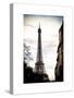 Eiffel Tower, Paris, France - White Frame and Full Format-Philippe Hugonnard-Stretched Canvas