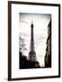 Eiffel Tower, Paris, France - White Frame and Full Format-Philippe Hugonnard-Framed Art Print