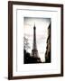 Eiffel Tower, Paris, France - White Frame and Full Format-Philippe Hugonnard-Framed Art Print