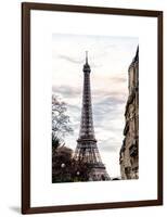 Eiffel Tower, Paris, France - White Frame and Full Format-Philippe Hugonnard-Framed Art Print