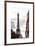 Eiffel Tower, Paris, France - White Frame and Full Format-Philippe Hugonnard-Framed Art Print