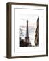 Eiffel Tower, Paris, France - White Frame and Full Format-Philippe Hugonnard-Framed Art Print