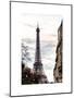 Eiffel Tower, Paris, France - White Frame and Full Format-Philippe Hugonnard-Mounted Art Print