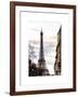 Eiffel Tower, Paris, France - White Frame and Full Format-Philippe Hugonnard-Framed Art Print