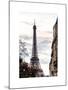 Eiffel Tower, Paris, France - White Frame and Full Format-Philippe Hugonnard-Mounted Art Print