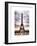 Eiffel Tower, Paris, France - White Frame and Full Format-Philippe Hugonnard-Framed Art Print