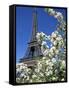 Eiffel Tower, Paris, France-Guy Thouvenin-Framed Stretched Canvas