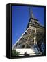 Eiffel Tower, Paris, France-Guy Thouvenin-Framed Stretched Canvas