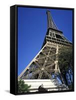 Eiffel Tower, Paris, France-Guy Thouvenin-Framed Stretched Canvas