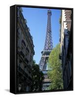 Eiffel Tower, Paris, France-Guy Thouvenin-Framed Stretched Canvas