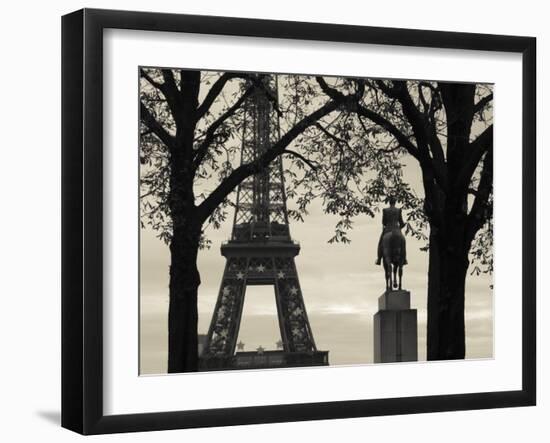 Eiffel Tower, Paris, France-Walter Bibikow-Framed Photographic Print