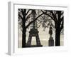 Eiffel Tower, Paris, France-Walter Bibikow-Framed Photographic Print