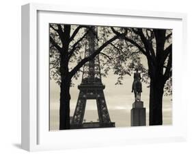 Eiffel Tower, Paris, France-Walter Bibikow-Framed Photographic Print