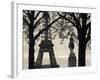 Eiffel Tower, Paris, France-Walter Bibikow-Framed Photographic Print