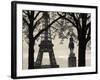 Eiffel Tower, Paris, France-Walter Bibikow-Framed Photographic Print