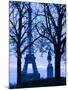 Eiffel Tower, Paris, France-Walter Bibikow-Mounted Photographic Print