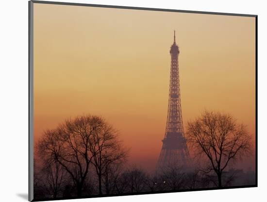 Eiffel Tower, Paris, France-David Barnes-Mounted Photographic Print