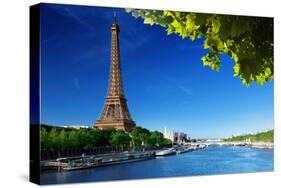 Eiffel Tower, Paris. France-Iakov Kalinin-Stretched Canvas