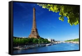 Eiffel Tower, Paris. France-Iakov Kalinin-Framed Stretched Canvas