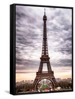 Eiffel Tower, Paris, France-Philippe Hugonnard-Framed Stretched Canvas