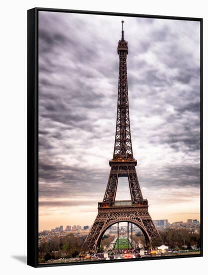 Eiffel Tower, Paris, France-Philippe Hugonnard-Framed Stretched Canvas