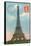 Eiffel Tower, Paris, France-null-Framed Stretched Canvas