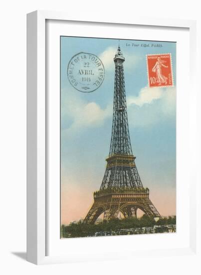 Eiffel Tower, Paris, France-null-Framed Art Print