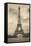 Eiffel Tower, Paris, France-null-Framed Stretched Canvas