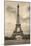 Eiffel Tower, Paris, France-null-Mounted Art Print