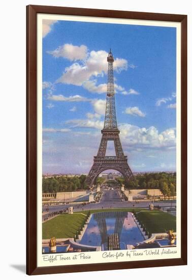 Eiffel Tower, Paris, France-null-Framed Art Print