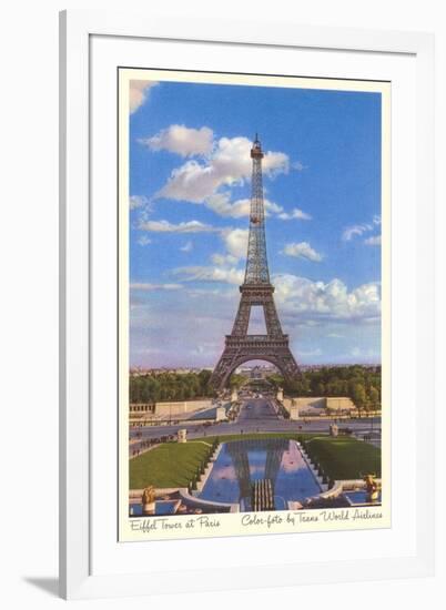 Eiffel Tower, Paris, France-null-Framed Art Print