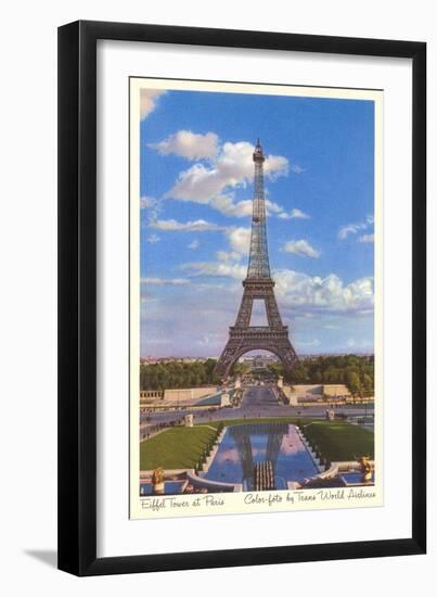 Eiffel Tower, Paris, France-null-Framed Art Print